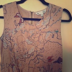 Yumi Babydoll Map Dress